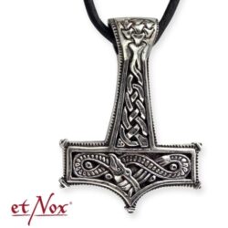 Edelstahl-Anhänger "Celtic Thors Hammer"