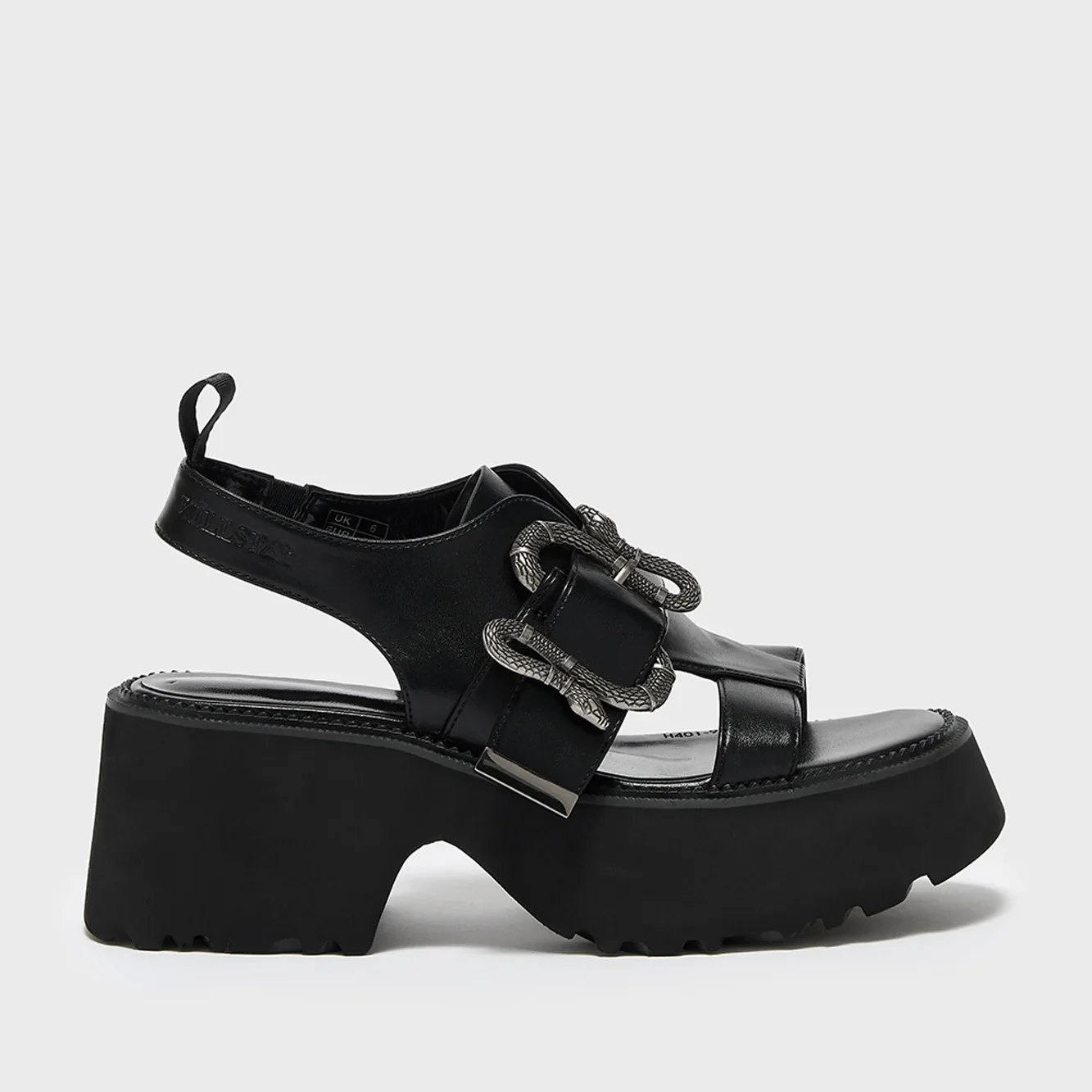 The Hollow Snake Buckle Sandal von Killstar
